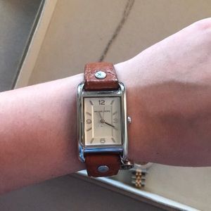 Michael kors leather watch